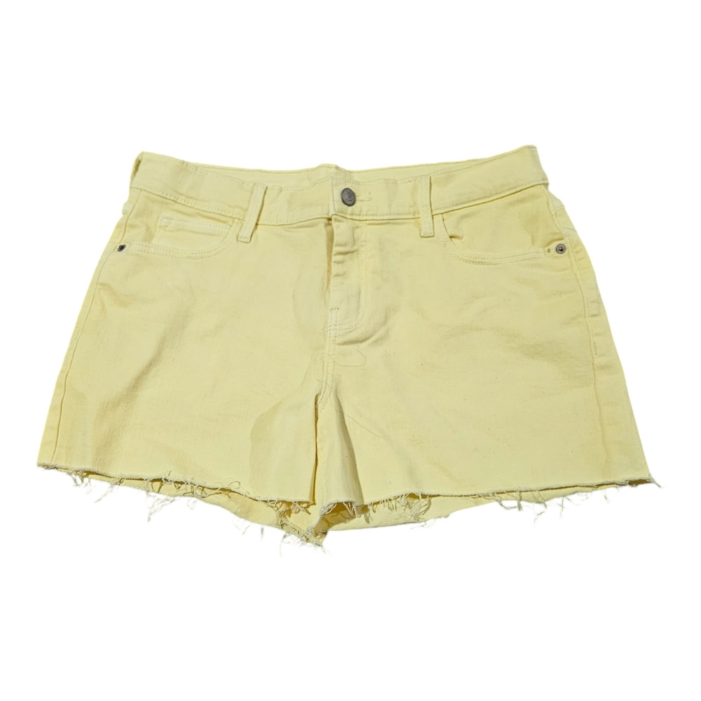 Old Navy Size 6 Yellow Boyfriend Cut off Shorts